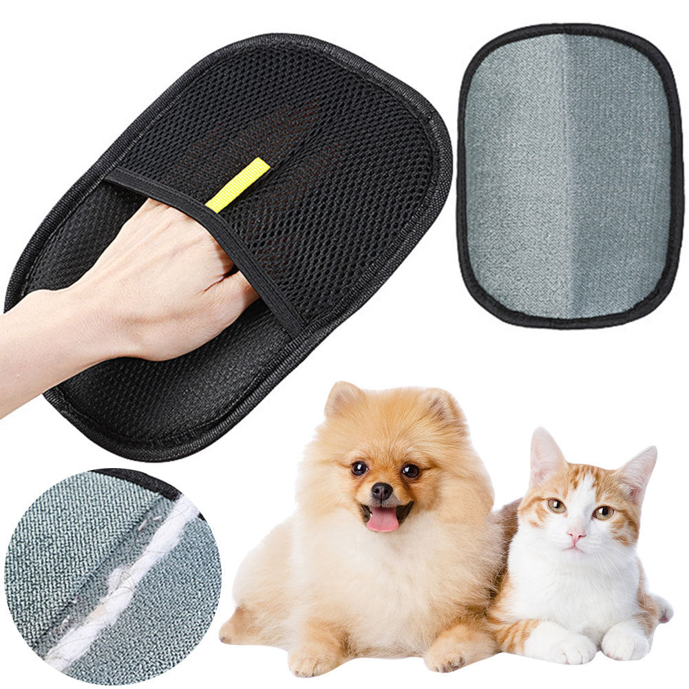 Pet Hair Removing Glove Gentle Deshedding Mitt