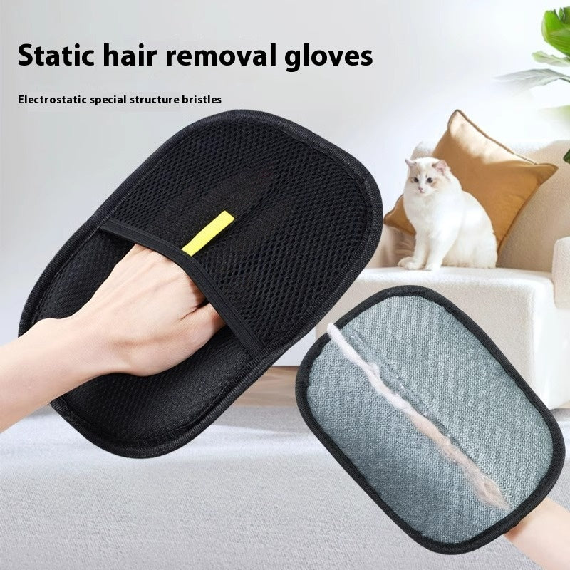 Pet Hair Removing Glove Gentle Deshedding Mitt